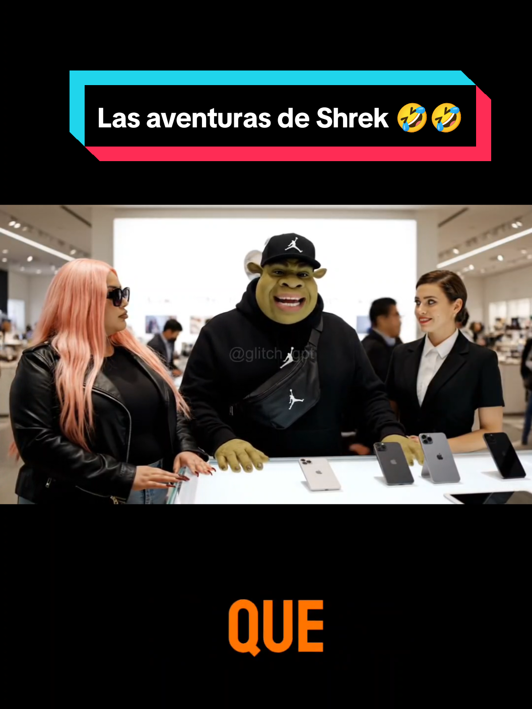 Las aventuras de Shrek 🤣🤣 #iphone17 #shrekia #trendingnow  #humor  #usa