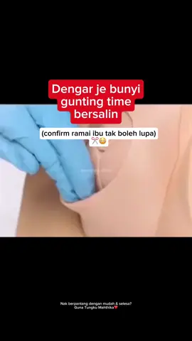 Bunyi gunting tu masih terngiang sampai sekarang 😢 Korang masa bersalin dulu — koyak sendiri ke doktor potong? ✂️ #episiotomy #bersalin #tipsbersalin #mommylife #realbirthstory 