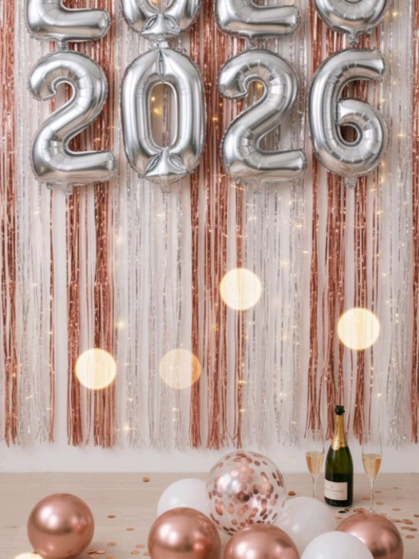 Kit Balão Metalizado 2026/2025 45cm Para o Réveillon por R$12,99. Compre aqui 👇  https://s.shopee.com.br/5AjvThV2DK #2026 #anonovo #balao 