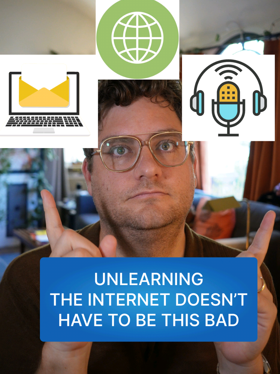 Unlearning: the internet doesn't have to be this bad. #mozfest @Mozilla 