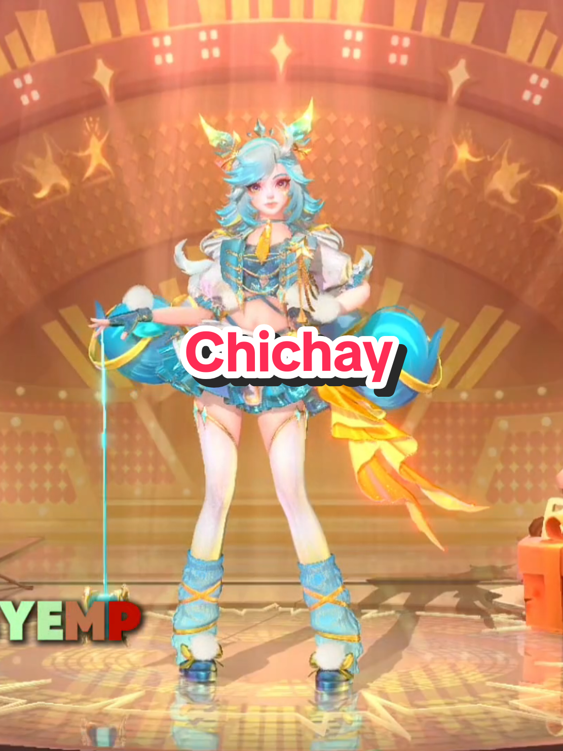 Chichay na estitik #MLBB #PHMCBAcesLeague #MLBB9TH #MLBB9thAnniversaryEvent #mlbbnewskin 