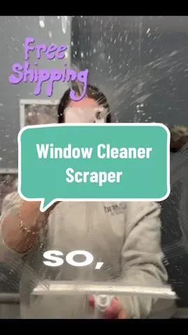 This 3 in 1 glass cleaner is one of my favorite cleaning tools. Plus it has free shipping!! #CleanTok #cleaning #cleaningtiktok #cleaninghacks 