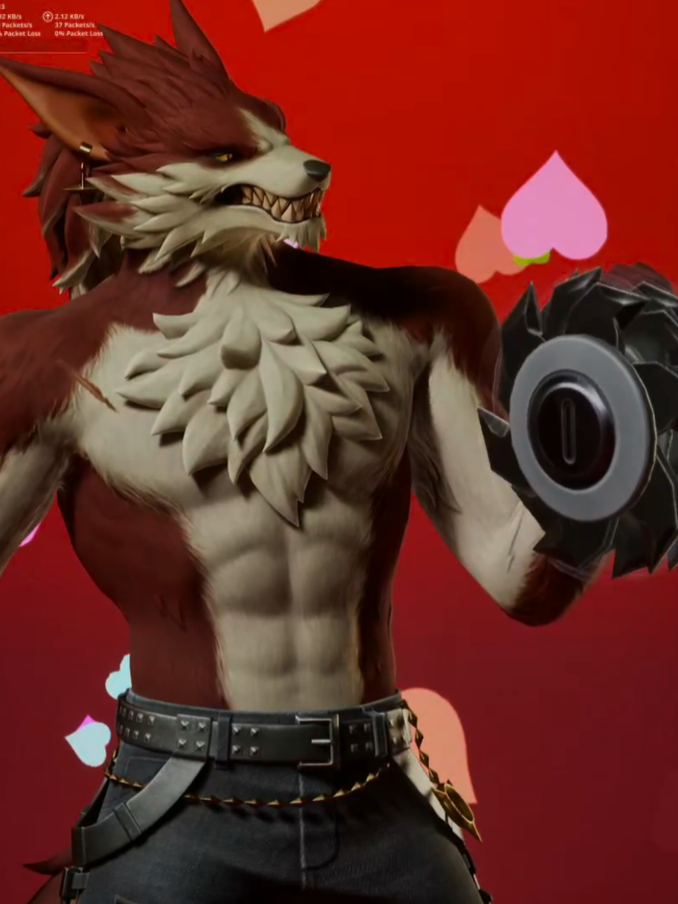 I really could not stop being over with this skin... I just really couldn't look away 😭 #fortnite #lycanwest #lycanwestfortnite 