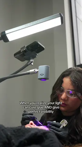 Pro artists don’t wait for glue to cure they use Photon🥰