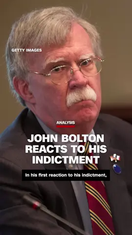 In the first reaction to his indictment, John Bolton says he is a victim of weaponization by President Donald Trump’s Justice Department. CNN's Kaitlan Collins breaks down Bolton's statement.