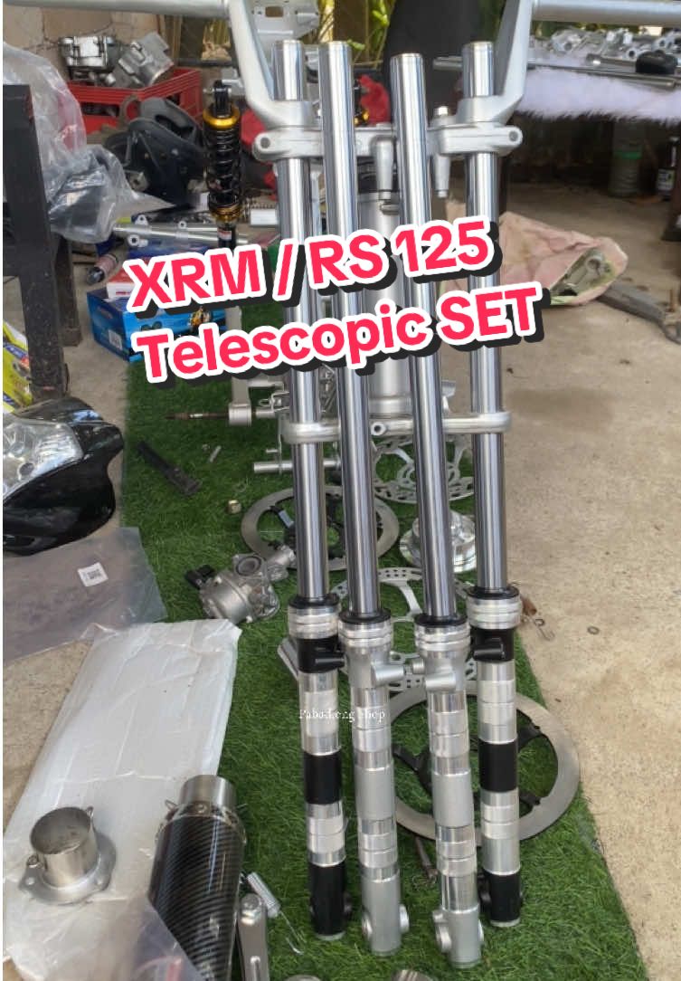 Telescopic for XRM / RS 125 ✅ #lightenfrontshockoutertube #lightenfrontshock #telescopic #xrmfrontshock #pabadlongshop 