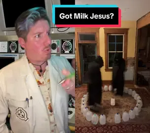 #duet with @SkimMilkDaily Got Milk Jesus? His Holiness SCP-6542 would like to have a word. #scptiktok #scp #drsherman #site42