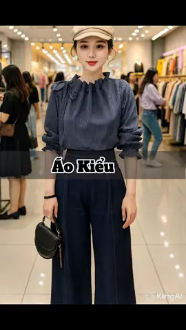 Áo sơ mi dây rút tay dài thời trang sang trọng #aosominu #aokieudep #thoitrangcongso #aonu #tiktokshop