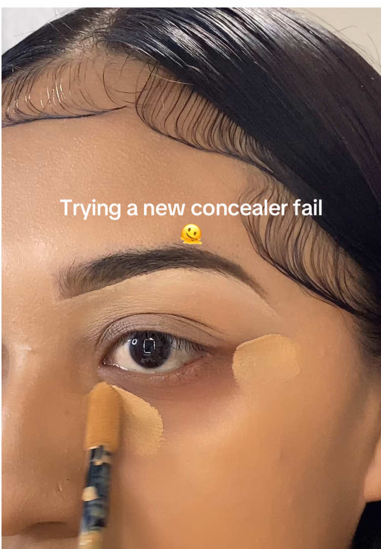 It’s okay I still love u L’Oréal 😭 Skin Ink Cincealer was a no for me but maybe I’ll give it a second try🙃 #fypシ #makeupfail #concealertutorial #BeautyTok #makeup 