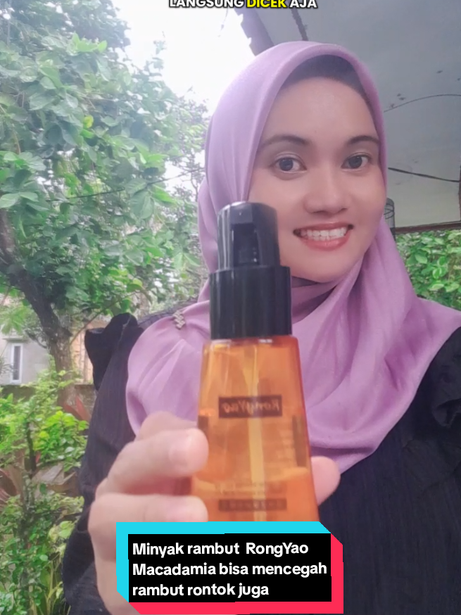 RongYao Hair Oil Macadamia | Perawatan Rambut Kering dan Bercabang Bikin Rambut Lembut & Berkilau #RongYaoHairOil #HairCare #MacadamiaOil #PerawatanRambut #RambutSehatBerkilau 