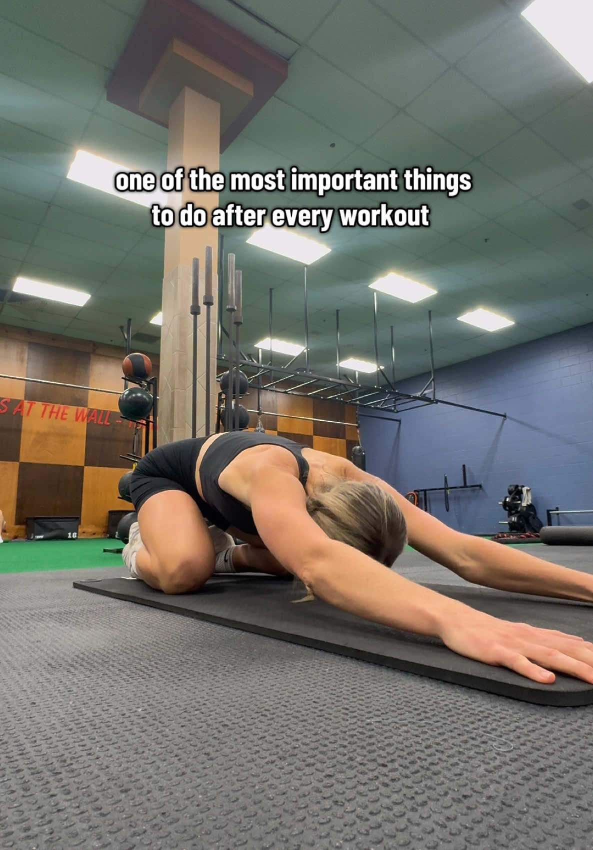 Stretching after every workout has become non-negotiable for me. For the longest time, I used to finish my workout, grab my stuff, and head out without even thinking twice about recovery. But the more consistent I got, the more I realized how much my body needed those extra few minutes. Stretching helps me slow down, breathe, and actually appreciate the work I just put in. My muscles recover faster, I’m less sore, and honestly, I just feel better overall. It’s like a mini reset after pushing my body hard. If you’ve been skipping your post-workout stretches, this is your sign to start making them part of your routine. It’s not just about flexibility; it’s about taking care of the body that carries you through every single workout. 🧘‍♀️ #Fitness #fitnesstips #fitnessjourney #GymTok #gymmotivation 