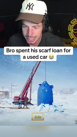 Bro soent his scarf loan for a used car 😭 #fyp #streaming #streamer 