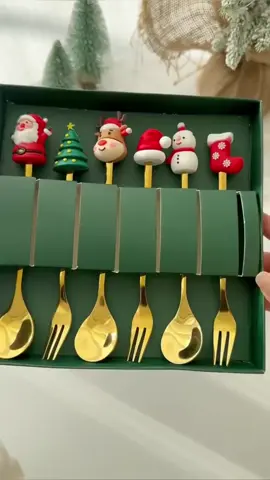 🎄🎄2/4/6 Pçs Conjunto De Garfo E Colher De Natal Utensílios De Mesa Criativos De Aço Inoxidável                                     🛍️ compre aqui : https://s.shopee.com.br/9KZUTkGz5i ##natal##achadinhosdenatal##cozinha##feliznatal