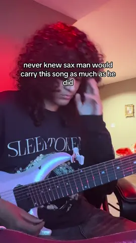 i hope hes used in more songs in the future 😝😝 #sleeptoken #provider #eveninarcadia #guitar #fyp 