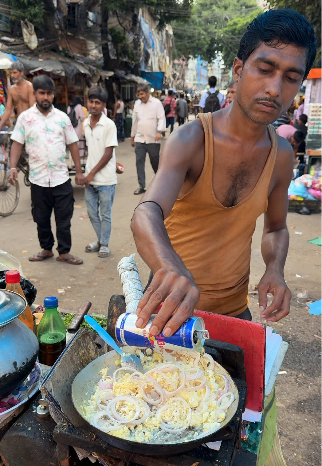 The Bizarre Omelet That Shocked Everyone 📍Location Kolkata in India 💰Price  USD 1.70 / INR 150 / KRW 2400 #omelette #indianfood #viral 
