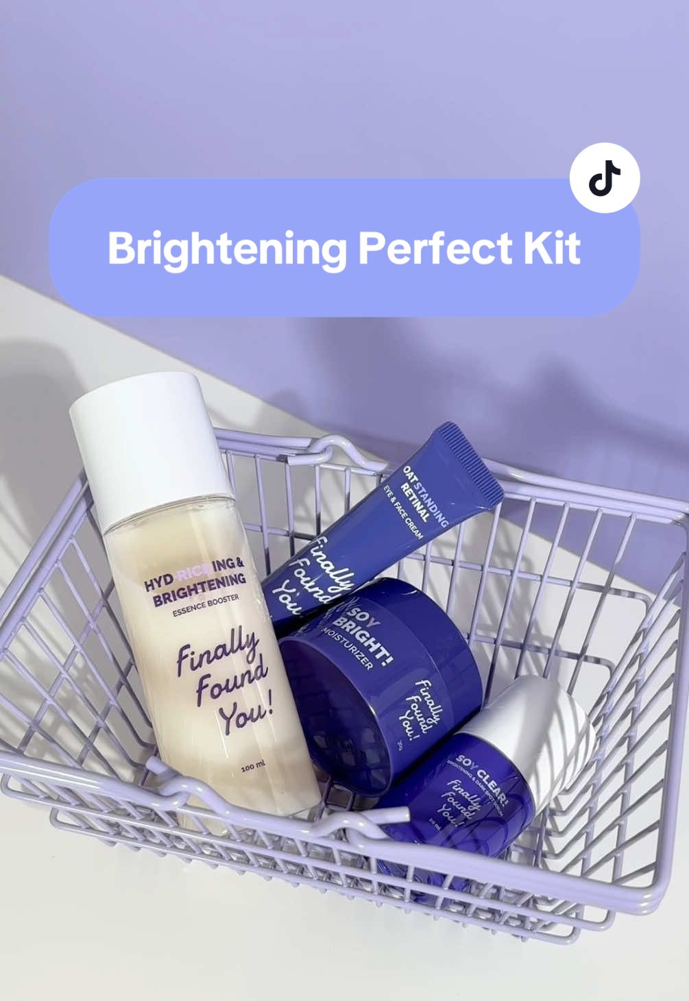 ✨BRIGHTENING PERFECT KIT✨ Buy 3 Get 4😱‼️ Harganya jadi 300ribuan aja! Check out sekarang💜 ##FinallyFoundYou#FinallySimple 