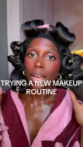 i am getting better!!! look i even put on eyeshadow <3 EVERYONE SAY THANK YOU CHELSEA ⭐️ #blackgirlmakeup #blush @Chelsea 