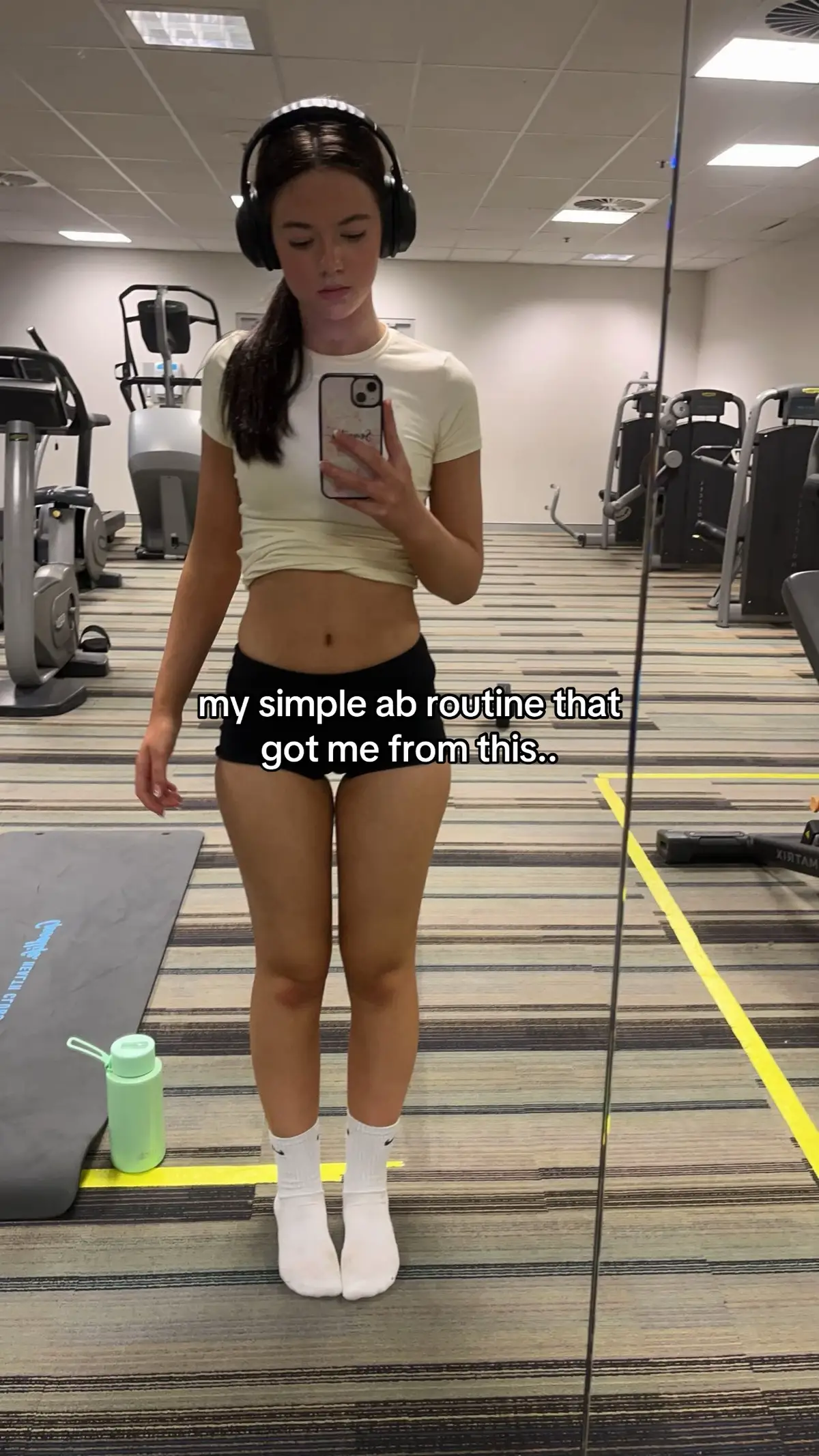 repeat as many times a week as u can! i usually do this about 3-4 times a week 🫶🏼🫶🏼 #gym #trending #viral #fyp #gymgirl 