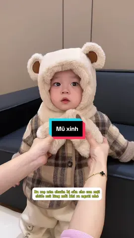 Mũ có khăn quàng cổ cho bé #hoclamme #trending #fyp 