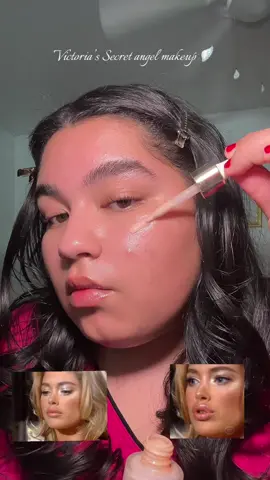 Victoria’s Secret angel inspired makeup 🪽🪽 @Iconic London @Naked Sundays @Haus Labs @Tower 28 Beauty @Westman-Atelier @realtechniques @makeupbymario @SOSHE Beauty @Kosas @maccosmetics @makeupforever  #vsangel #makeuptutorial #victoriassecretangel #runwaymakeup #makeupinspo 