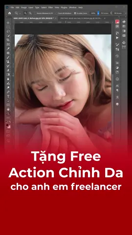 Tặng anh em bộ action mịn da tự động trong Photoshop, hoạt động trên mọi phiên bản luôn 😎 có thể kết hợp với tính năng Batch processing để chạy hàng loạt luôn. Anh em chỉ cần tham gia Alpha Pro Hub - một cộng đồng dành riêng cho anh em làm nghề vừa được Sony cho ra mắt là có thể nhận ngay bộ action của mình hoàn toàn miễn phí. Bên cạnh đó còn có bộ LUT màu của anh Hà Kim Bằng và nhiều đặc quyền hay ho khác nữa!  #HoangPhucPhoto #AlphaProHub #photoshop #LearnOnTikTok 