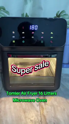 GO GO NA BIG BIG SALE@😁👌😀👌#Tomler Air Fryer 16 litters Microwave oven #Air fryer 16 litters 