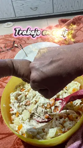 Receta en equipo con mamá  #TeamLittle  #recetas  #ensalada 