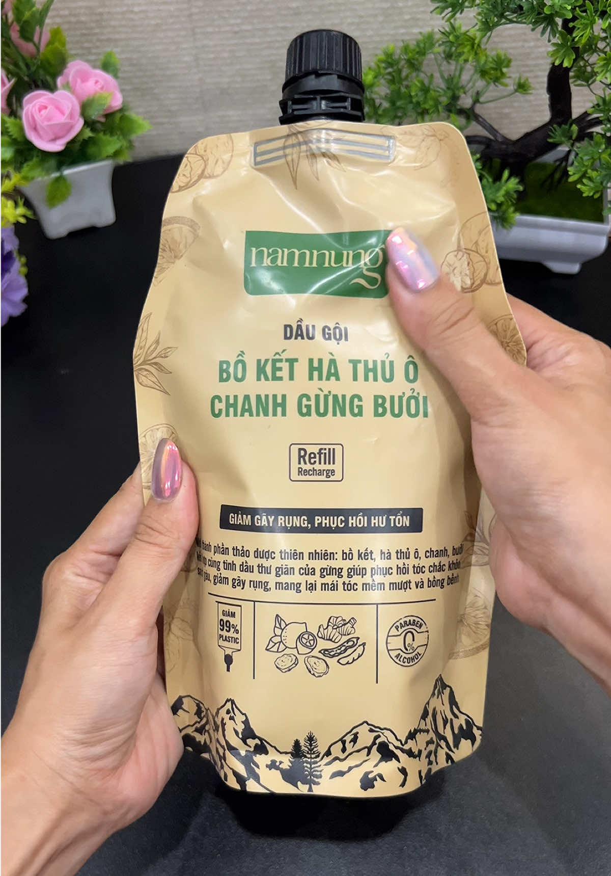 Dầu gội thảo dược Namnung giảm rụng tóc giúp tóc chắc khỏe dày dài hơn #namnung #daugoi #daugoithaoduoc #xuhuong #tranghatay96  @Trang Hà Tây 96  @Trang Hà Tây 96  @Trang Hà Tây 96 