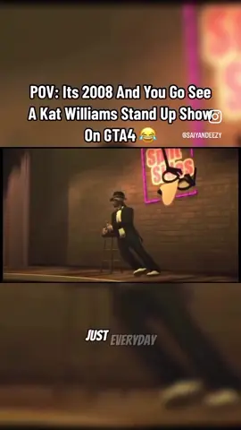 “It’s 2008 — You’re in Liberty City, and Katt Williams Is Roasting the Whole World at Split Sides Comedy Club” Man… take me back to 2008. You just got home from school or work, you fire up that PS3 or Xbox 360, and you’re cruising through Liberty City in Grand Theft Auto IV. The streets are alive — honking taxis, that moody gray skyline, pedestrians talking trash — and then you decide to chill for a minute. You pull up to Split Sides Comedy Club, park the car, walk in… and there he is: Katt Williams himself on stage, rocking that slick perm and going off. 😂🔥 That moment was special. This was one of those rare times when a real comedian — in his prime — was actually performing inside a video game. No DLC, no streaming, no YouTube clip… just pure in-game comedy magic. The lights dim, the crowd’s laughing, and Katt starts tearing into life, relationships, politics, and hustlers in Liberty City like only he could. His delivery, that voice, those one-liners — all pixel-perfect. It made the world feel alive. It wasn’t just about shooting, driving, or missions — it was about existing in this city. You could grab a drink, laugh your ass off, and for a few minutes, it felt like you were actually at a comedy club downtown. Rockstar nailed that vibe — the realism, the culture, the detail. They didn’t just build a city; they built a moment in time. I’ll never forget sitting there, controller in hand, watching Katt Williams drop jokes about everyday struggles and Liberty City madness, thinking, “Yo, this is crazy — a real stand-up show inside a video game!” That’s when you realized how far gaming had come. 2008 was different. You had GTA IV, you had Katt Williams making you laugh inside the game, and you had a generation of gamers realizing — this wasn’t just entertainment anymore… it was art. 🕹️ Liberty City, Split Sides, Katt Williams, 2008 — what a legendary time to be alive. 🎤🔥 #grandtheftauto #grandtheftauto4 #kattwilliams #rockstargames #2008 