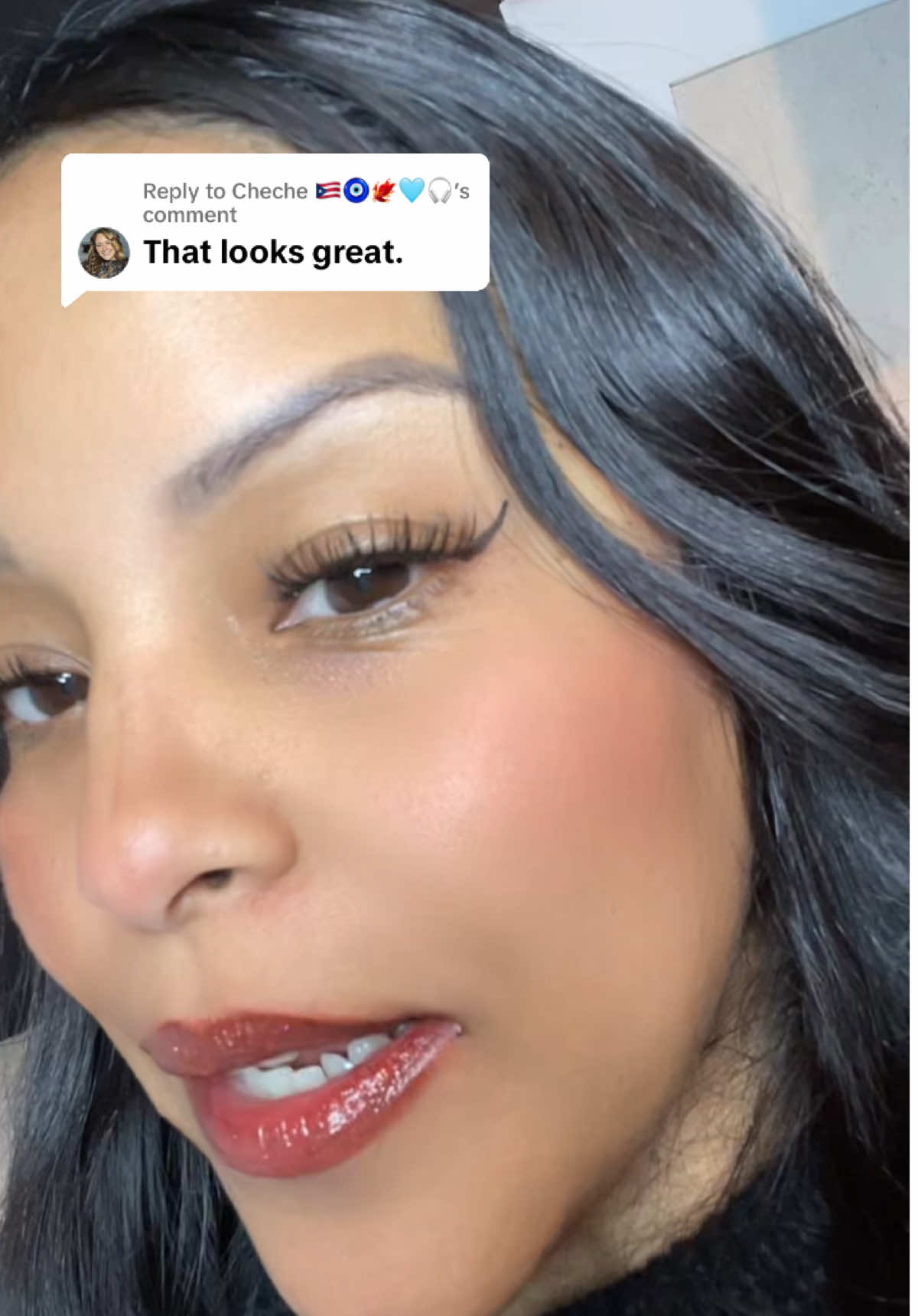 Replying to @Cheche 🇵🇷🧿🐦‍🔥🩵🎧   Get it on sale before price goes up! I love it    #howtodoeyeliner #eyelinerhacks #makeupartist #tiktokmademebuyit 