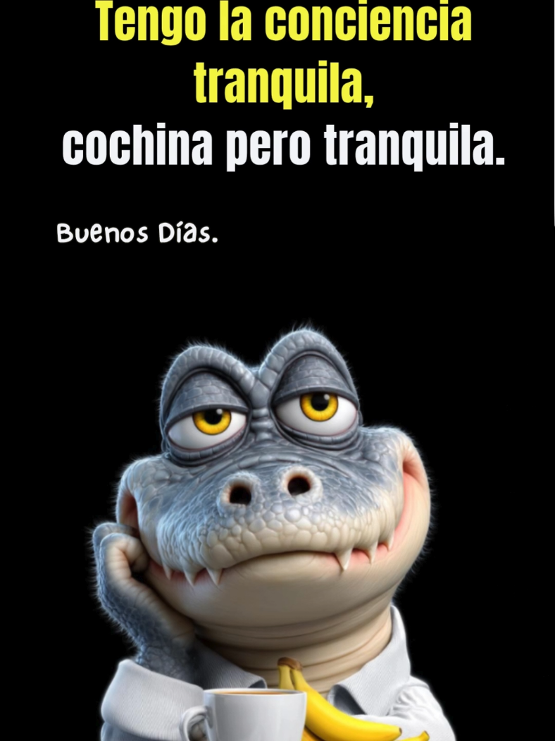Cuando tu terapeuta te dice que te aceptes tal cuál eres🤣😎. #buenosdiasconhumor #chistedebuenosdias #buenosdiasdivertido #buenosdiaschistoso 