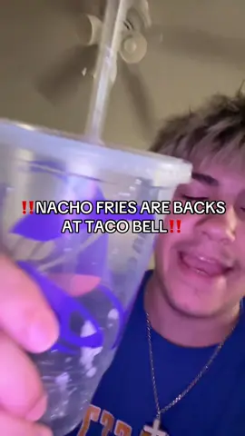 NACHO FRIES ARE BACK @tacobell #nachofries #tacobell #fyp #viral #xyzbca 