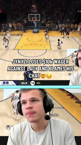 That one hit deep 😔 u can see it in his eyes😔🙏@Jynxzi #jynxzi #jynxziclips #nba2k #nba2k26 #lacy 