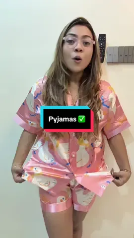 Pyjamas ✅ #topcreator #viralvideo #malanirajahofficial #fyp #pyjamas 