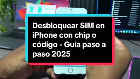 🔓📲 ¿Tu iPhone no acepta la SIM? Guía paso a paso para desbloquear con código o desde el operador — 100% legal y probado. Comenta “QUIERO” 👇 ✅¿Quiere saber cómo solucioanr Tarjeta SIM no válida? Sim no valida iphone? Sim bloqueada iphone como desbloquear? 😎Descarga gratis AnyUnlock: Artículo relacionado👉Cómo desbloquear SIM iPhone: imobie.... ; 👉Desbloquear iPhone bloqueado pela operadora: ►🎥Sobre vídeo: ¿Te aparece el mensaje de 