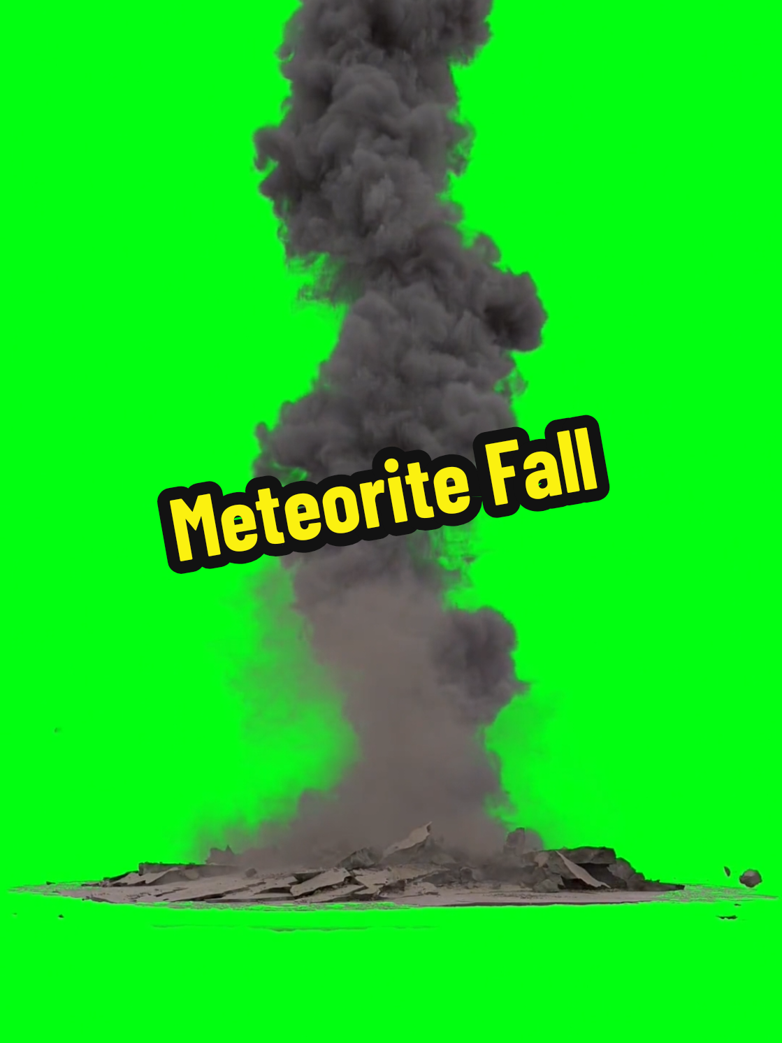 Meteorite fall #greenscreen #foryoupage #fyp #meteorite #fall 
