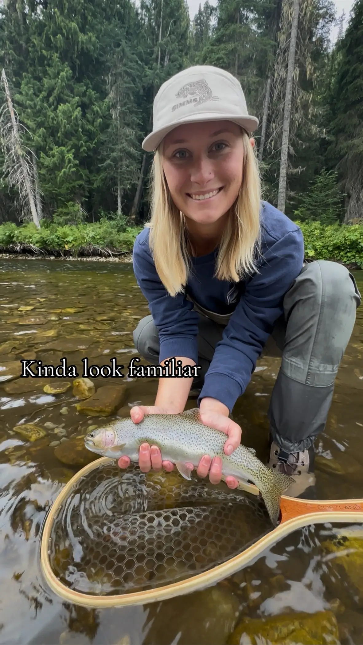 #steelhead #rainbowtrout #flyfishing @STLHD Gear #fyp #fishing 