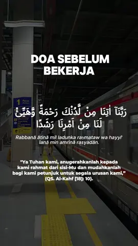 baca doa dulu pak sebelum bekerja 