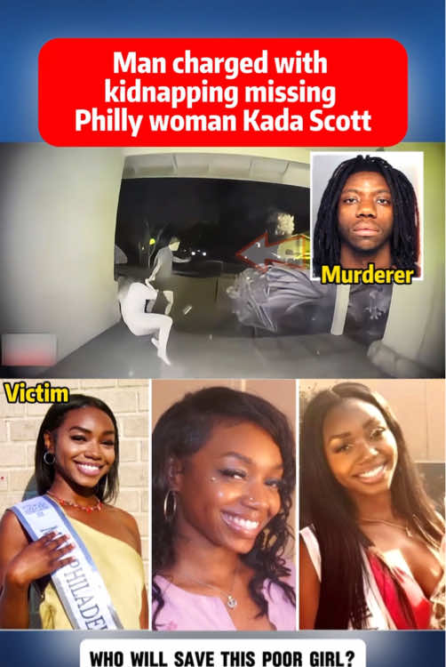 A Philadelphia man was arrested and will be charged with kidnapping Kada Scott, a 23-year-old Philadelphia woman who remains missing after her disappearance more than a week ago #Foryou #fyp #foryou #news #crime #breakingnews #truecrime #crimestories #crimetiktok #police #kadascott #usa #keonking #philly #missing #update #kidnapping 