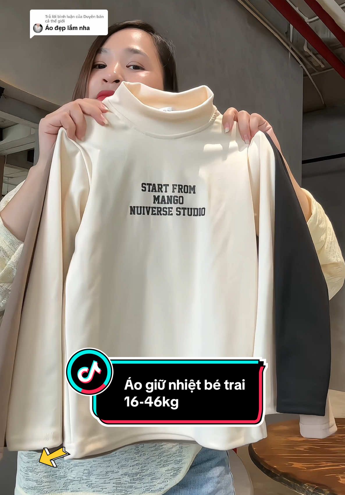Trả lời @Duyên bán cả thế giới Áo giữ nhiệt cho bé trai 16-46kg chất liệu nỉ nhung dày dặn mềm mịn co giãn giữ nhiệt tốt. #megaoreview123 #aogiunhietchobe #aogiunhietbetrai #aobetrai #aothudongbetrai 