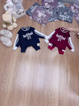 Bộ nỉ thể thao năng động cho bé diện Thu đông #TikTokAwardsVN #quanaotreem #xuhuong2025 #setquanaochobe #xuhuongtiktok2025 #hottrend 