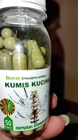 #KapsulDaunKumisKucingTanpaZatKimiaAlamiSehatkuHerbalCukupDiminumRutin #3xsehari #1-2Kapsul#