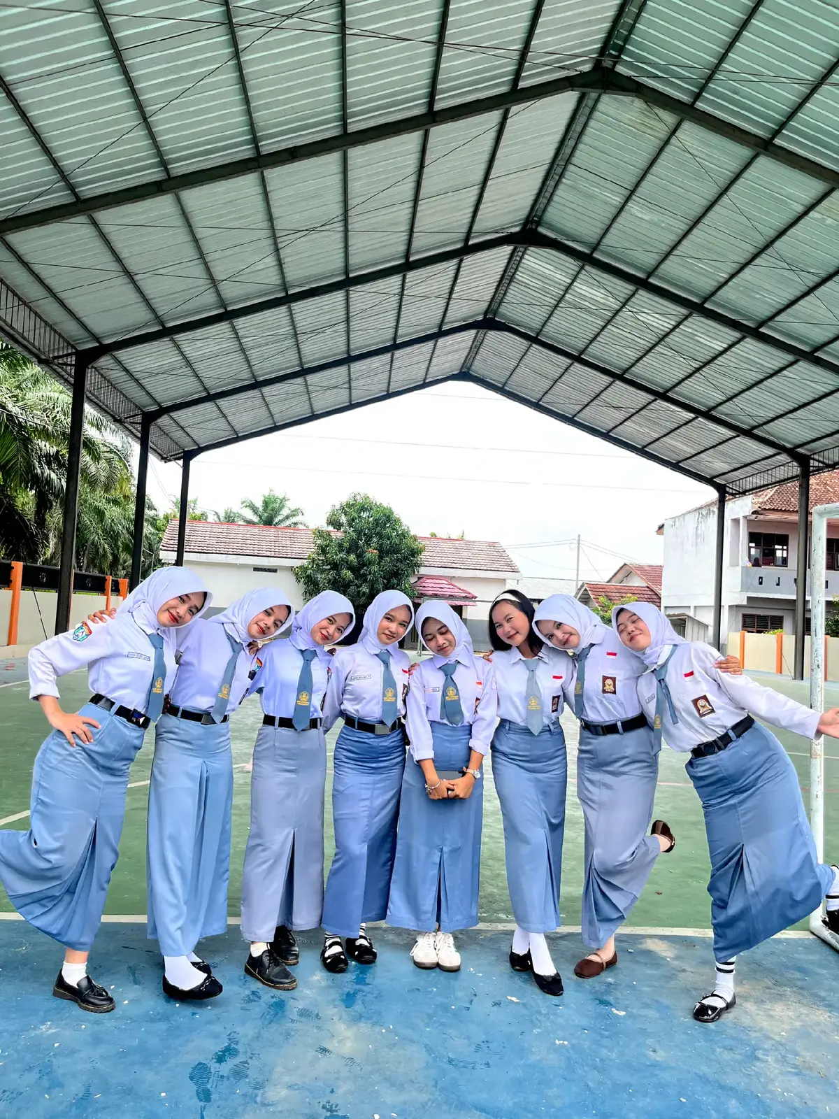 😋😋 #fyp #lampung #smk 