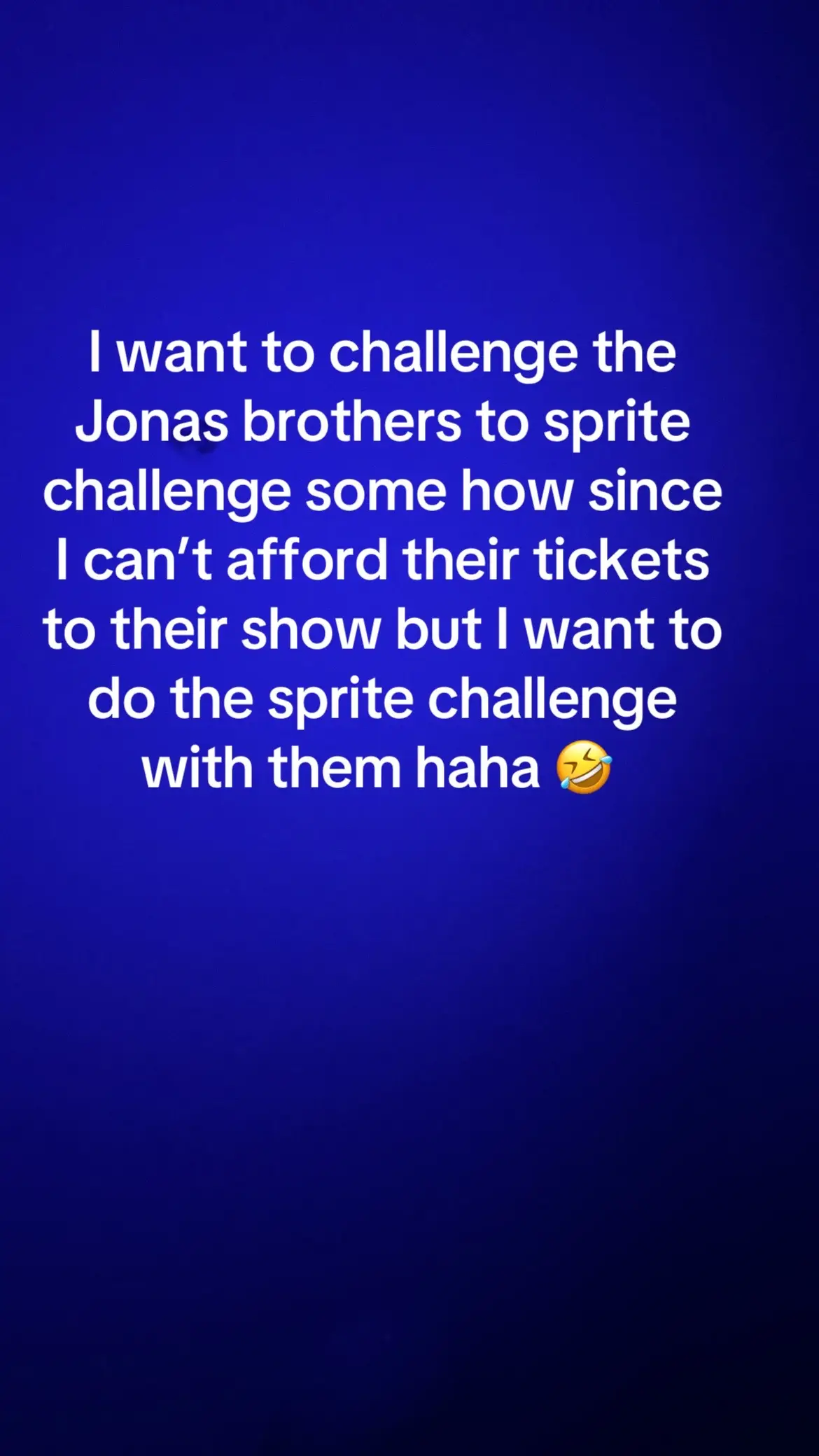 @Jonas Brothers @Kevin Jonas @Nick Jonas @joejonas r u up for the challenge? 