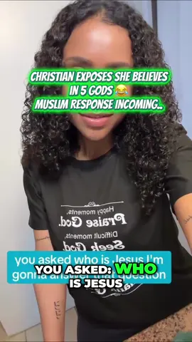 showing anitaspeaksforchrist knows nothing about christ lol  #fyp #islam #muslim #bible #christian