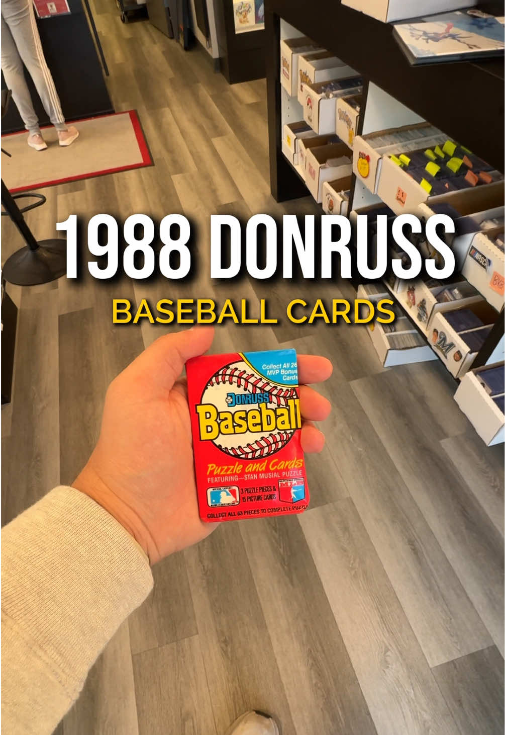 1988 Donruss Baseball Card Pack Opening⚾️ #baseballcards #donrussbaseball 