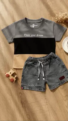 Bang.kids - setelan anak Usia 1-8 Tahun Laki-Laki perempuan Lengan pendek Katun #kaosanak #setelananak #bajuanak #bajuanakmurah #outfitanak 