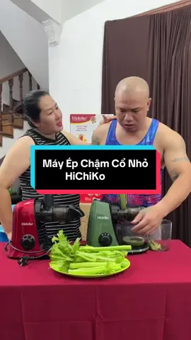 Máy ép hoa quả cổ nhỏ trục ngang HiChiKo (HC3405) ép nước rau Cần Tây rất dễ dàng và tiện lợi #dangdiep26488 #dangdiep1988 #hichiko #xuhuong #giaitritiktok 