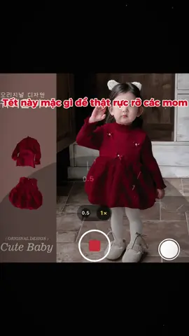Quần áo tết cho bé gái #TikTokAwardsVN #CapCut #quanaotreem #thoitrang #quanaobegai 