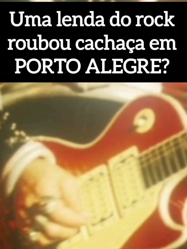 uma lenda do #rock rock roubou cachaça em #portoalegre ? #kiss #acefrehley #fy 